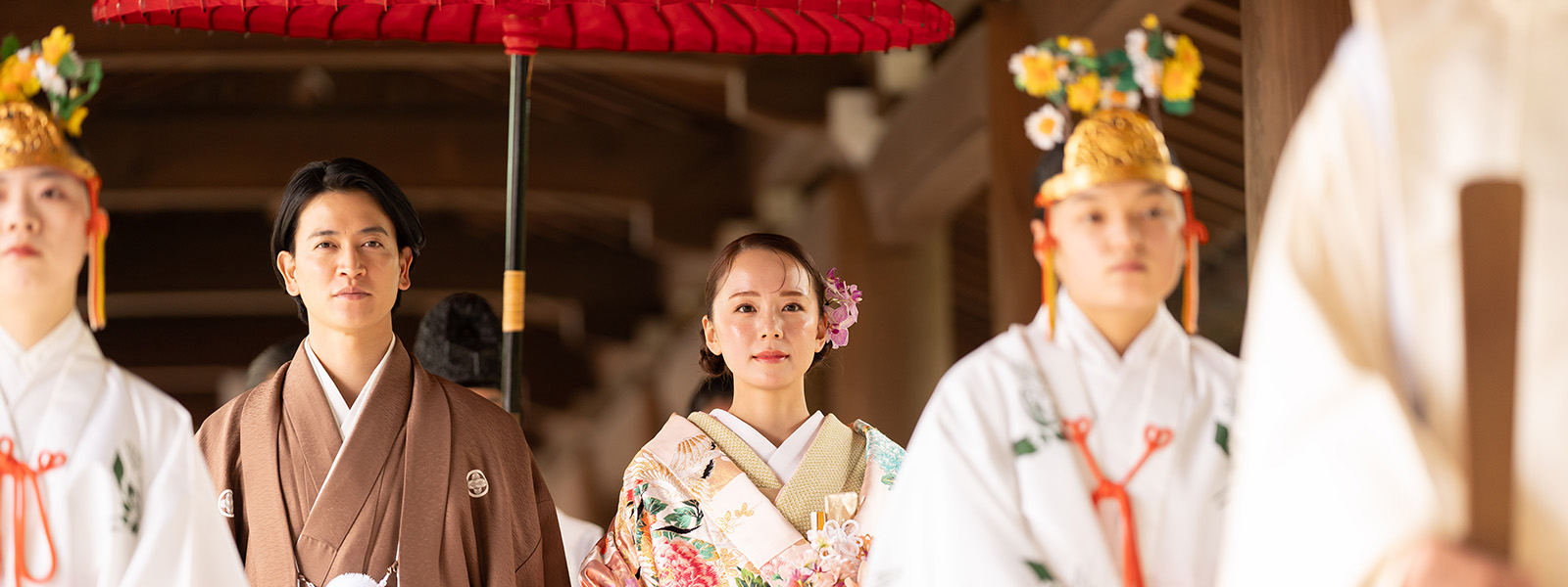 神前式 三嶋⼤社 MISHIMA TAISHA SHINTO CEREMONY